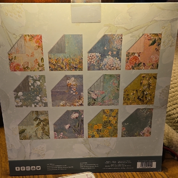 Crafters Companion Country Lane Floral Paper Pad NEW - Picture 2 of 2